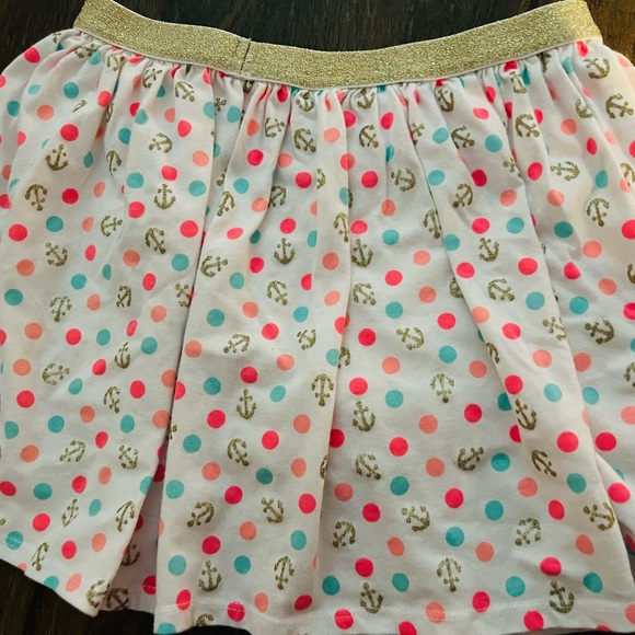 Tommy Bahama Girls Skirt/Skort Bright Polka Dot - Picture 3 of 5
